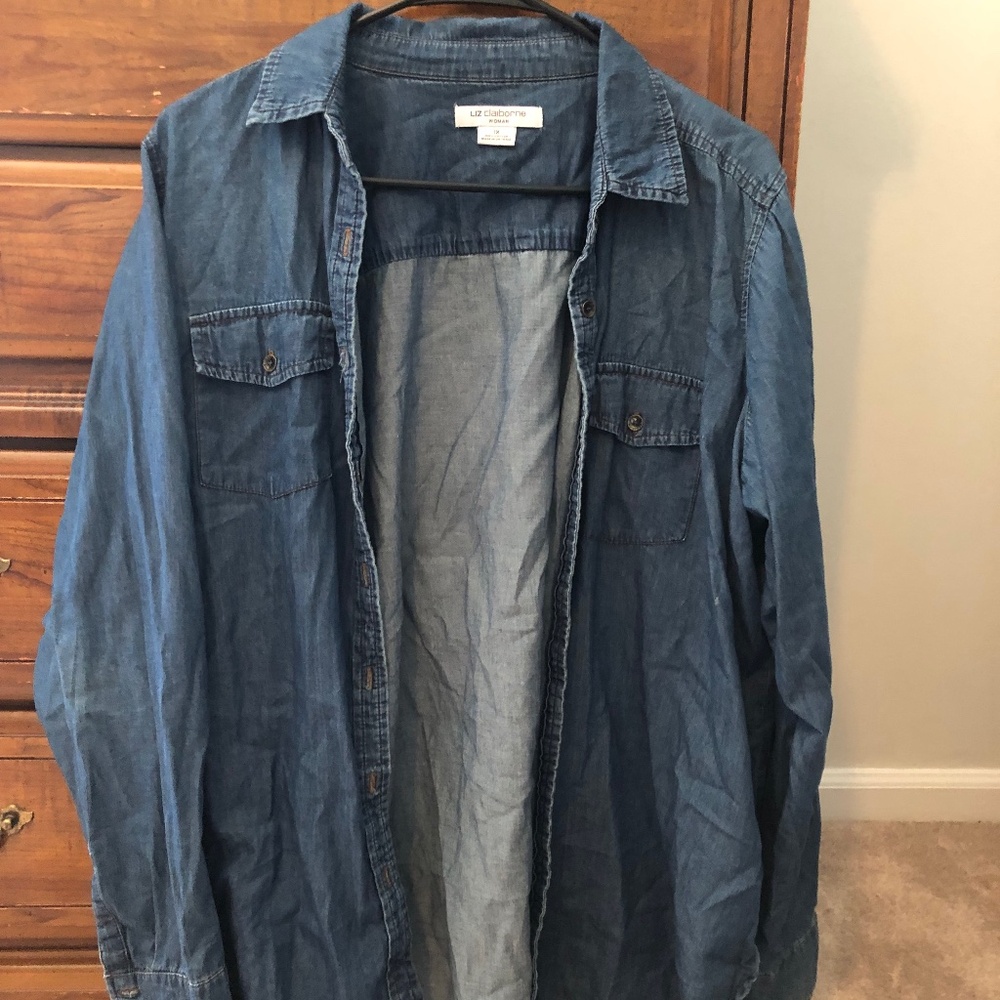 Denim shirt